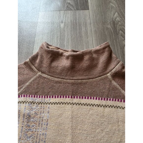 Orvis Womens Medium Knit Sweater With Button Detail & Turtleneck M - Picture 6 of 10